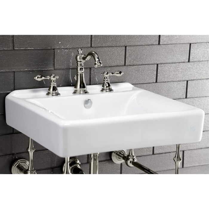 FSC1971ACL American Classic Widespread Lavatory Faucet, 5-5/16" Spout Reach, Polished Chrome