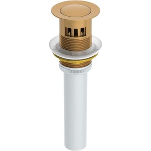 Elm 4 in. Centerset Two-Handle Bathroom Faucet with Push Pop Drain in Brushed Bronze (1.0 GPM)