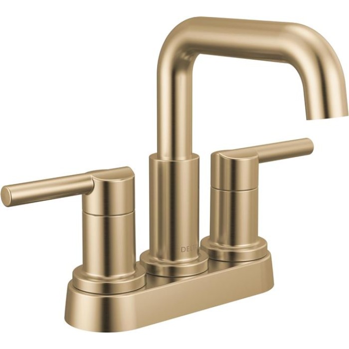 Faucet Nicoli Pull-Down Centerset Bathroom Faucet, Gold Bathroom Sink Faucet, Champagne Bronze 25849LF-CZPD