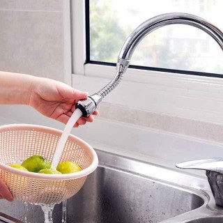 360 Degree Rotatable Water Saving Faucet Tap Aerator ABS Faucet Nozzle Filter Water Faucet Bubbler Aerator
