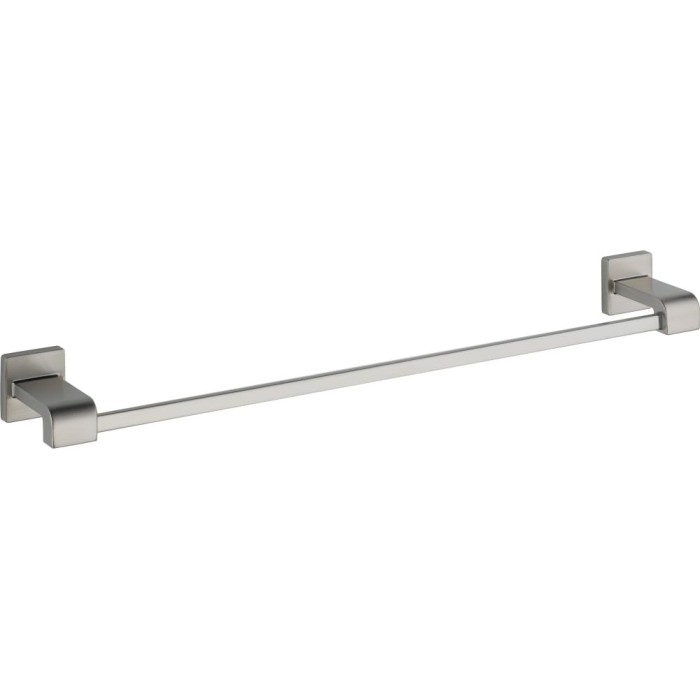 Wall Mount Towel Bar Bath Hardware Accessory in Stainless Steel