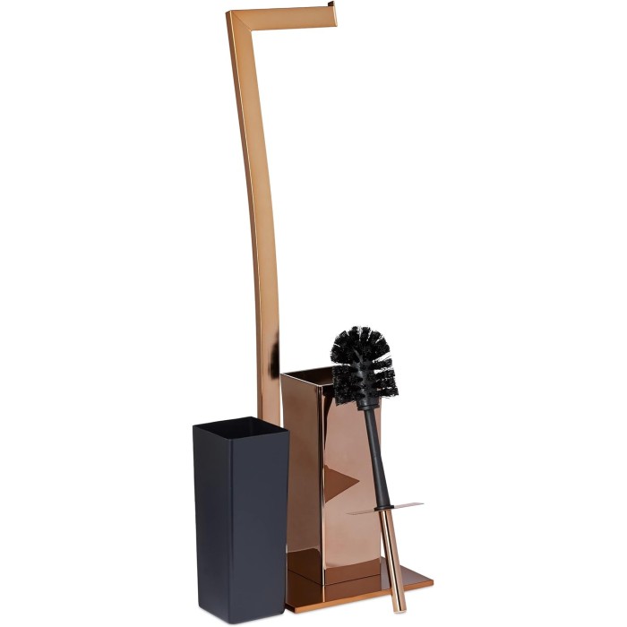 Toilet Brush and Holder  Toilet Paper Holder in Stainless Steel