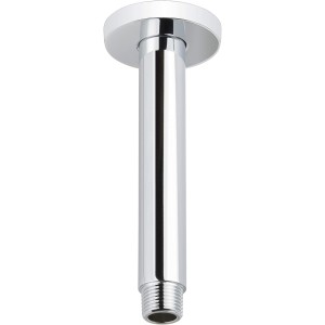 Ceiling Mounted Shower Arm and Flange - Polished Chrome