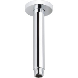 Ceiling Mounted Shower Arm and Flange - Polished Chrome