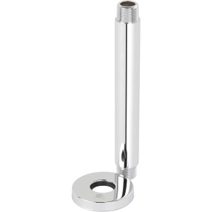 Ceiling Mounted Shower Arm and Flange - Polished Chrome