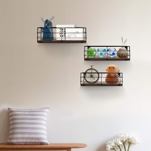 Floating Shelves Wall Mounted Set of 3, Hanging Storage Shelf
