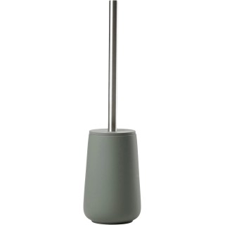 Ceramic Toilet Brush | with Brush Holder Soft Touch | Enhance Your Bathroom with a Chic and Practical Duo