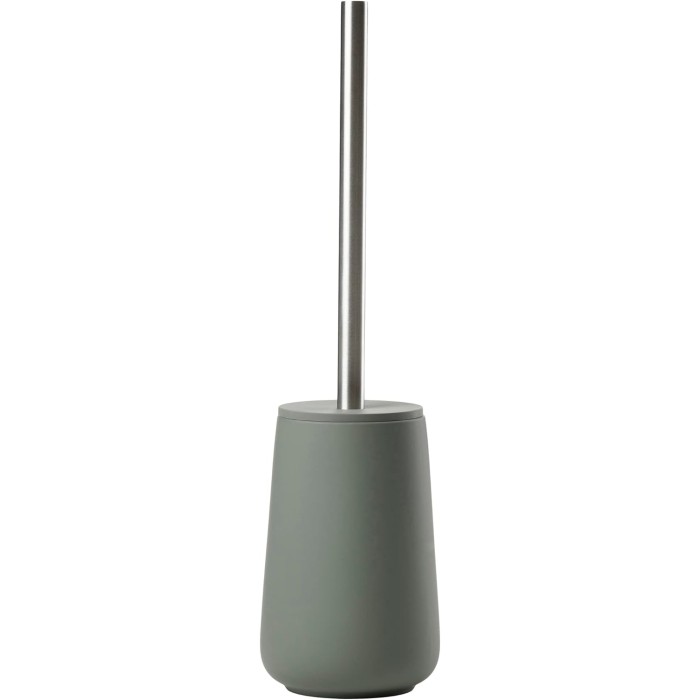 Ceramic Toilet Brush | with Brush Holder Soft Touch | Enhance Your Bathroom with a Chic and Practical Duo
