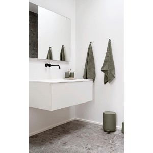 Ceramic Toilet Brush | with Brush Holder Soft Touch | Enhance Your Bathroom with a Chic and Practical Duo