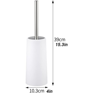 Bathroom Toilet Brush Toilet Brush Holder Household No Dead end Toilet Cleaning Brush Bathroom Soft Hair Toilet Bowl Brush