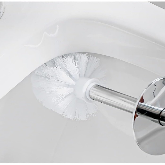 Bathroom Toilet Brush Toilet Brush Holder Household No Dead end Toilet Cleaning Brush Bathroom Soft Hair Toilet Bowl Brush