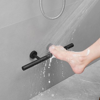 Shower Foot Rest for Shaving Legs Wall Mount Shower Foot Ledge Anti-slip Shower Foot Ledge foeInside SPA Bathrooms