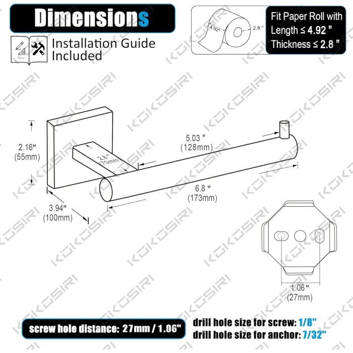 Towel Bars Robe Hooks Bathroom Towel Coat Hook Toilet Paper Holder Stainless Steel Wall Mount Oil Rubbed Bronze