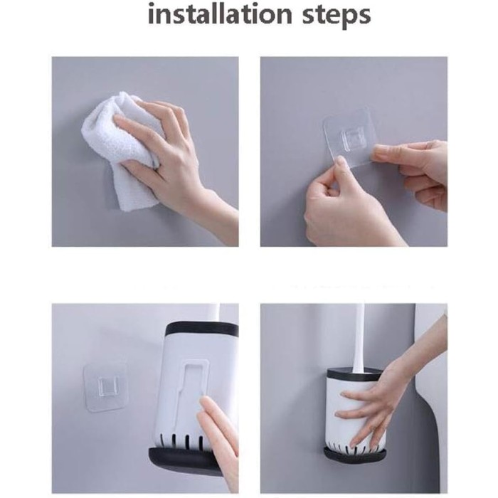 Toilet Brush Toilet Bowl Brush Toilet Brush & Holder Toilet Scrubber Set