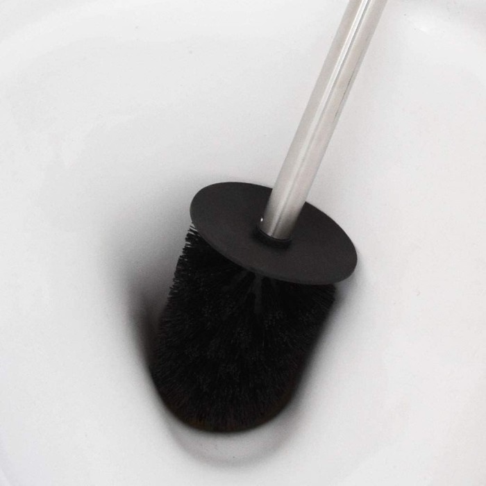 Toilet Bowl Brush Toilet Brush with Holder Stainless Steel Toilet Brush Holder Free Standing Brush