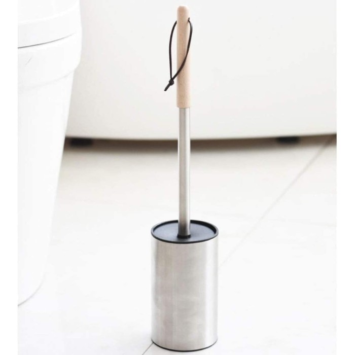 Toilet Bowl Brush Toilet Brush with Holder Stainless Steel Toilet Brush Holder Free Standing Brush