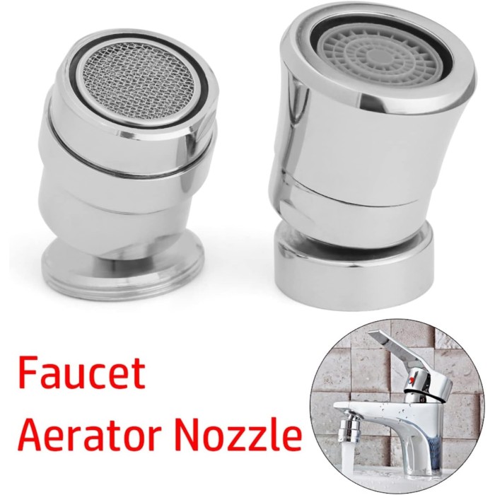 Flexible 360 Degree Faucet Adapter, Sink Hose Attachment for Faucet,Water Saving Faucet Nozzle Sprayer Tap Head Sink Mixer