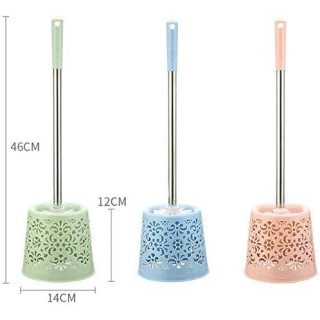 Toilet Brush Holder and Toilet Brush Holder Modern Art HollowToilet Brush Set