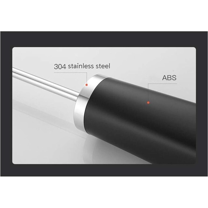 Toilet Brushes and Holders Stainless Steel Handle Set Bathroom Full Closed Toilet Brush