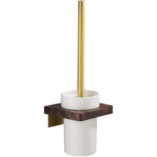 Toilet Toilet Brush and Holder Set Wall Mounted Ceramics Toilet Cleaning Set for Perfect Hygiene Toilet Cleaning Toilet Bowl Brush